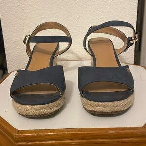 Tommy Hilfiger wedge sandals. Size 10